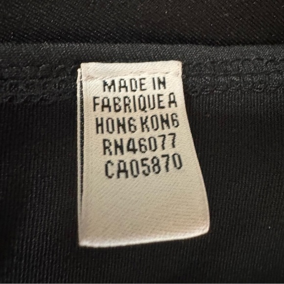 Vintage Esprit Black Halter Maxi Dress Side Slits Size Medium - Picture 6 of 7